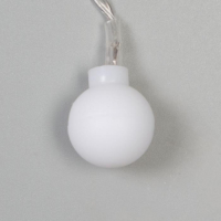 Гирлянда &laquo;Бахрома&raquo; 1.8 &times; 0.5 м с насадками &laquo;Шарики&raquo;, IP20, прозрачная нить, 48 LED, свечение мульти (RG/RB), мигание, 220 В