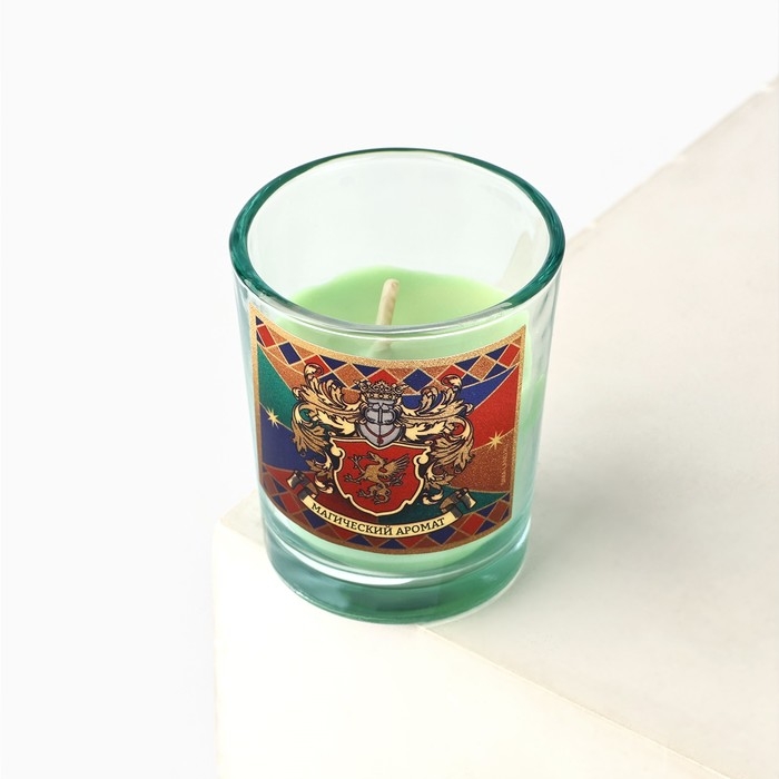 Новогодняя свеча в стакане &laquo;Новый год: Магический аромат&raquo;, сосна