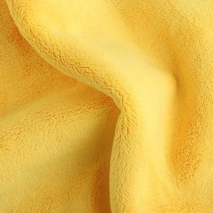 Тряпка для автомобиля CARTAGE, микрофибра, 800 г/м&sup2;, 30&times;40 cм, желто-серая