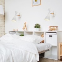 Бра "Камертаб" Е27 40Вт белый 15х12х24 см