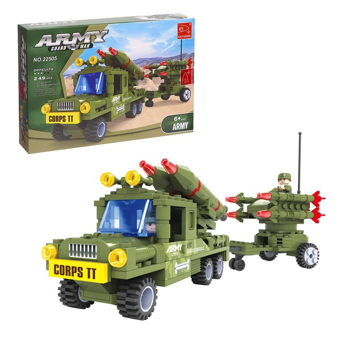 Конструктор &laquo;Ракетная установка&raquo;, 249 деталей