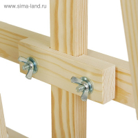 Мольберт тип «Лира» 170 х 63 см, (полка 60 х 12 см, с подстаканником), ТРАНСФОРМЕР, с бегунком, неокрашенное дерево, Calligrata №8 Мольберт тип «Лира» 170 х 63 см, (полка 60 х 12 см, с подстаканником), ТРАНСФОРМЕР, с бегунком, неокрашенное дерево, Calligrata №8