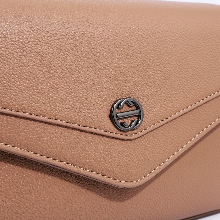 Сумка-мессенджер на магните, цвет бежевый Сумка-мессенджер на магните, цвет бежевый