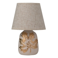 Настольная лампа 16536/1WT E14 40Вт бело-золотой 17,5х17,5х26,5 см Настольная лампа 16536/1WT E14 40Вт бело-золотой 17,5х17,5х26,5 см