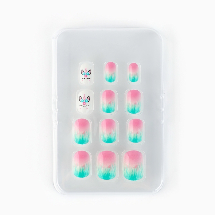 Набор детской косметики &laquo;Мечта каждой девочки&raquo;, тени, блеск для губ, накладные ногти, глиттер, кольцо, браслет