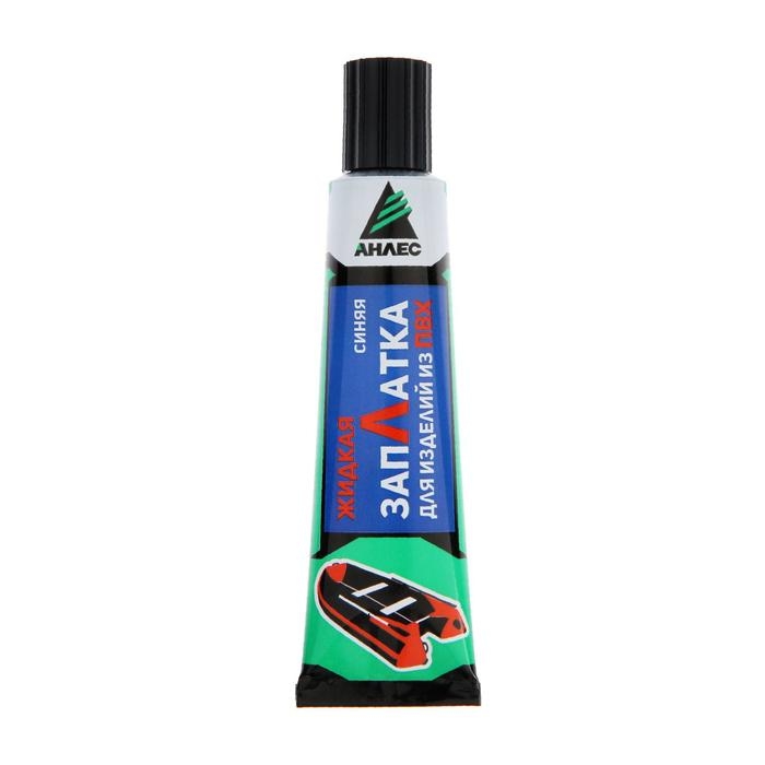 Клей Клей "АНЛЕС" Жидкая заплатка, синий, 40 мл
