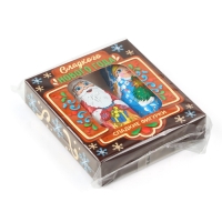 Шоколадные фигурки новогодние &laquo;Дед Мороз и Снегурочка&raquo;