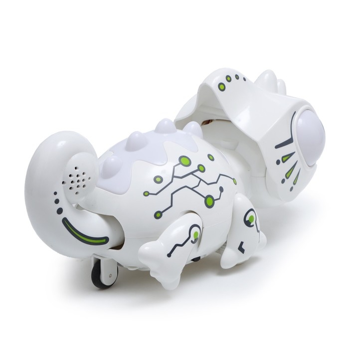 Робот «Хамелеон» IQ BOT, на пульте управления, интерактивный: звук, свет, на батарейках Робот «Хамелеон» IQ BOT, на пульте управления, интерактивный: звук, свет, на батарейках