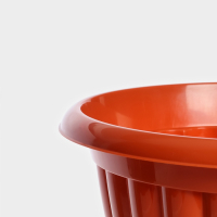 Кашпо уличное на ножке &laquo;Жасмин&raquo;, 12 л, цвет коричневый