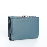 Кошелёк женский на магнитах, цвет голубой Кошелёк женский на магнитах, цвет голубой