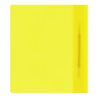 Набор папок-скоросшивателей А5, 5 штук, Calligrata, 180 мкм, с прозрачным верхом, жёлтый