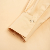 Рубашка женская MINAKU: Casual Collection цвет бежевый, р-р 44