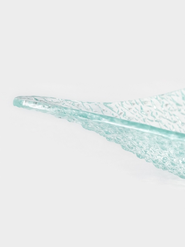 Блюдо стеклянное сервировочное &laquo;Акцент&raquo;, 24&times;15 см, прямоугольное, цвет прозрачный