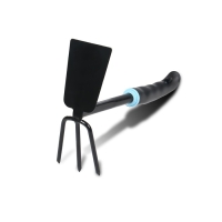 Мотыжка комбинированная, длина 30 см, 3 зубца, пластиковая ручка, Greengo