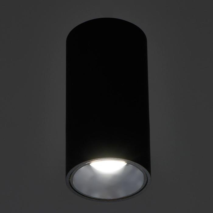 Светильник 671512/1 LED 7Вт черный-серебро 5,5х5,5х10 см BayerLux