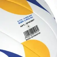 Мяч волейбольный Minsa VB500 DMS, р. 5 (18 панелей, машинная сшивка)