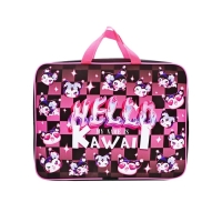 Папка с ручками текстильная А4, 360&times;245&times;70 мм, Calligrata TOP &laquo;Кавай&raquo;