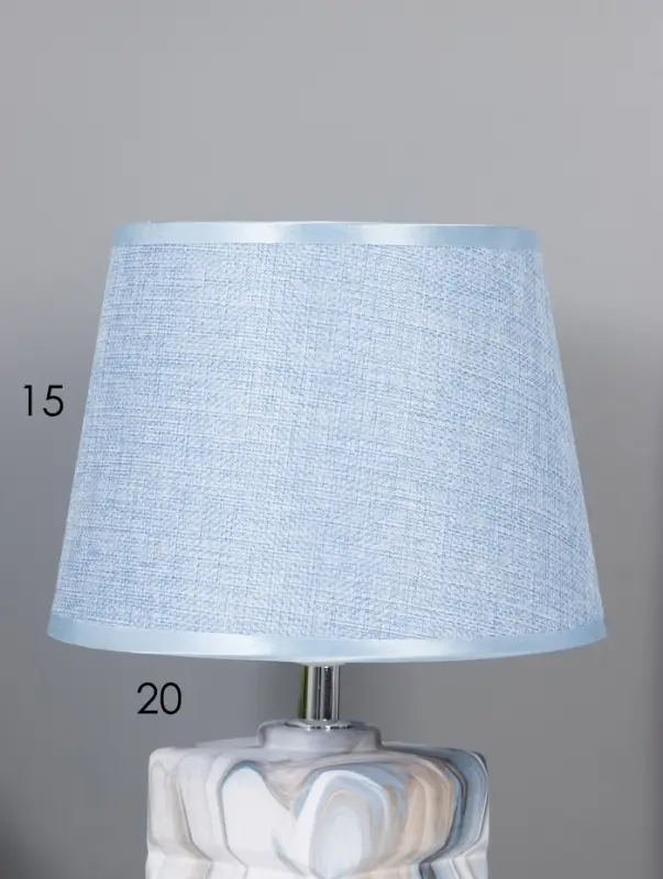 Лампа настольная &laquo;Атриум&raquo; E14, 1х40Вт, синий, RISALUX