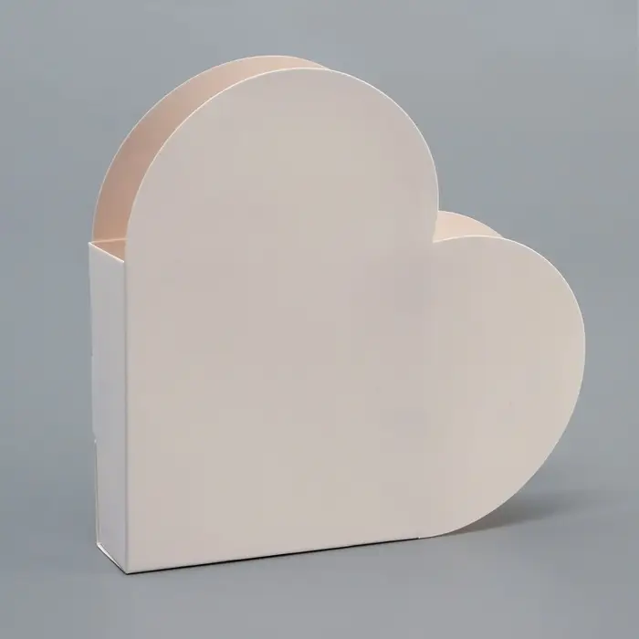 Коробка для конфет, 10&times;10&times;3 см, белая