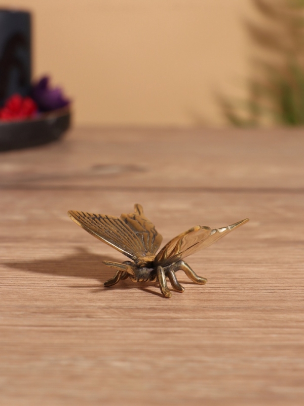 Сувенир бронза "Бабочка" 5х5х2 см