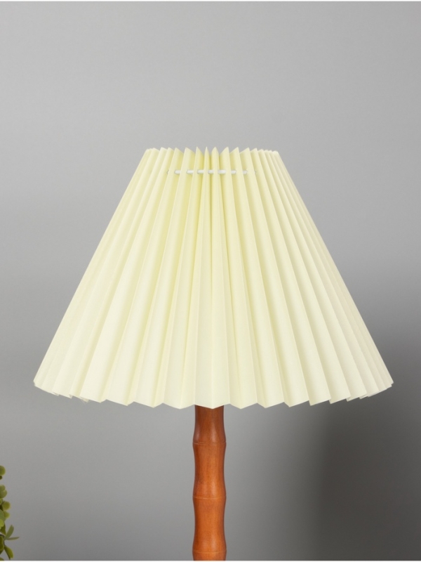 Лампа настольная BayerLux ЭКО "Бамбук" 1х40Вт Е27 коричневый/беж. 27х27х40см