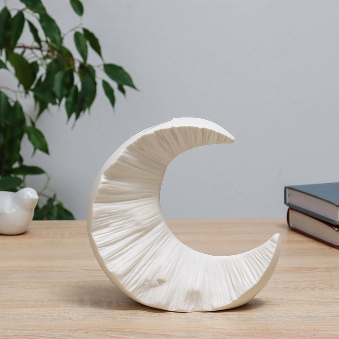 Ваза керамика настольная Ваза керамика настольная "Полумесяц" 7х17х18 см