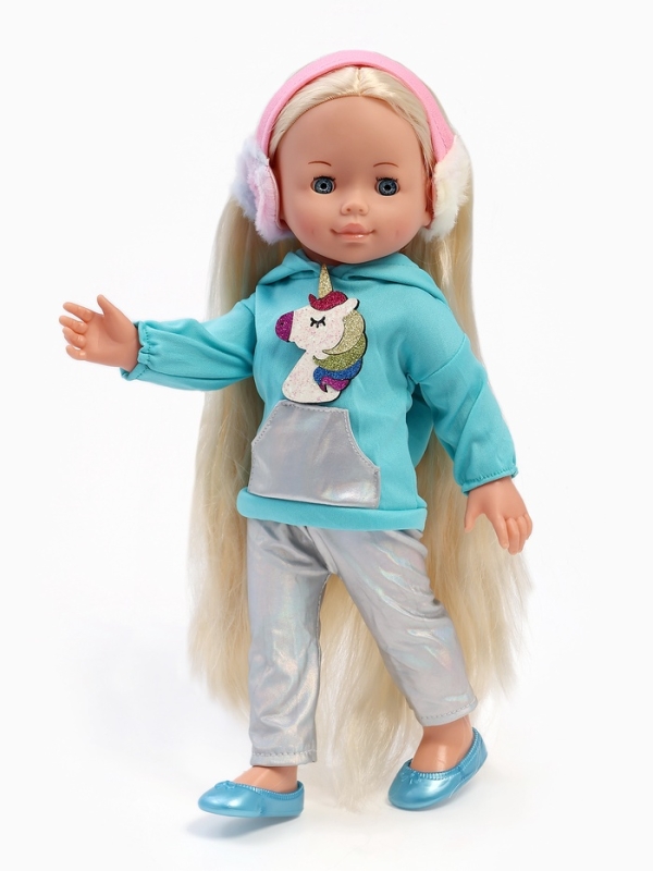 Кукла интерактивная &laquo;Полина&raquo;, 40 см, 2 песни, стихи, 100 фраз, 3 аксессуара