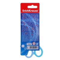 Ножницы детские ErichKrause Joy Pastel, 13.5 см, с закруглёнными концами лезвий и линейкой, блистер, МИКС Ножницы детские ErichKrause Joy Pastel, 13.5 см, с закруглёнными концами лезвий и линейкой, блистер, МИКС