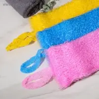 Мочалка для тела Доляна &laquo;Медведь&raquo;, цвет МИКС