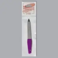 Пилка металлическая для ногтей, 9 см, МИКС