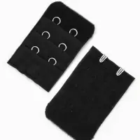 Застёжка для бюстгальтера, удлинитель, 3 ряда 2 крючка, 3.2&times;5 см, 3 шт.