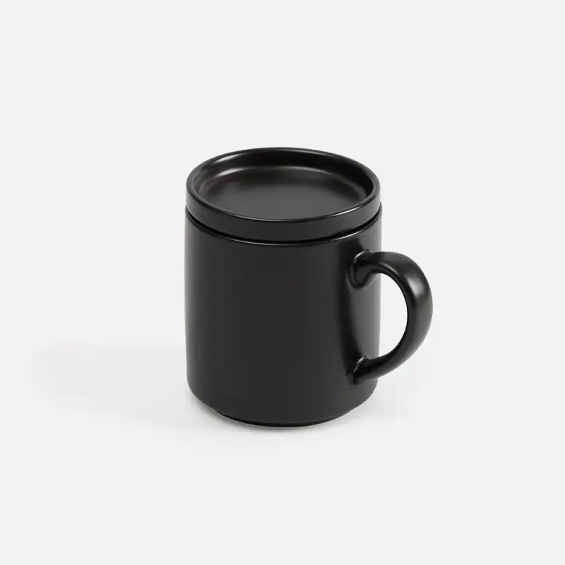 Беспроводное зарядное устройство с подогревом кружки Hot Task, черное