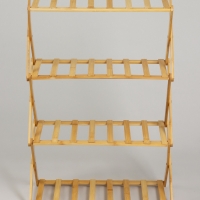 Подставка для цветов Greengo, 4 полки, 50 &times; 25 &times; 68 см, напольная, бамбук