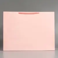 Пакет ламинированный горизонтальный "Розовый", XXL  61 х 46 х 20 см