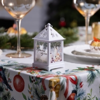 Светодиодная фигура «Белый фонарь с лисой» 6.3 × 12 × 6.3 см, пластик, батарейки AG13х3 (в комплекте), свечение тёплое белое Светодиодная фигура «Белый фонарь с лисой» 6.3 × 12 × 6.3 см, пластик, батарейки AG13х3 (в комплекте), свечение тёплое белое