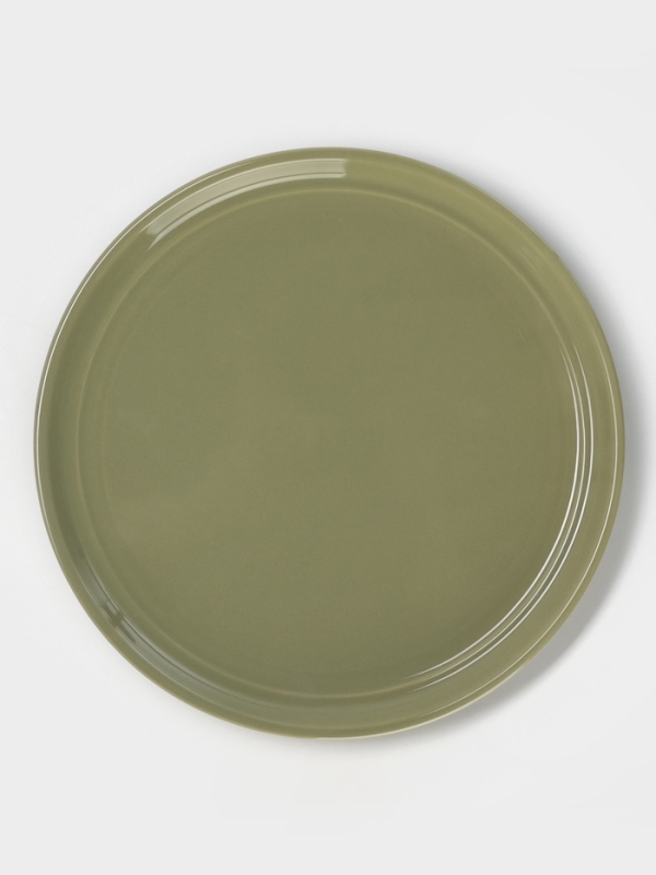 Блинница Доляна &laquo;Зайка&raquo; d=23, доломит, белая, зелёная