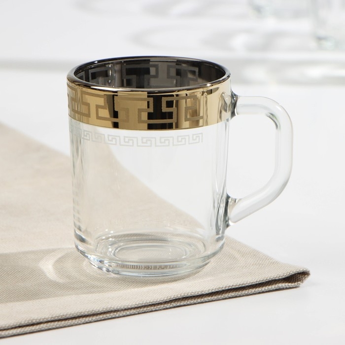 Набор гравированных кружек &laquo;Барокко&raquo;, 200 мл, 6 шт