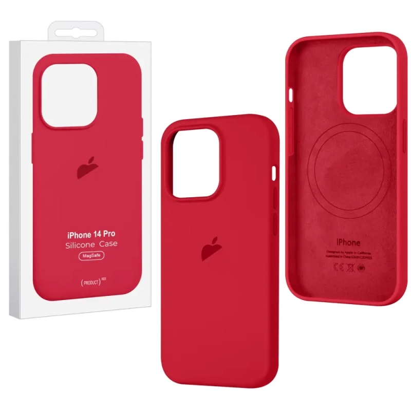 Чехол iPh 14 Pro Silicon Case 100% ORG Red