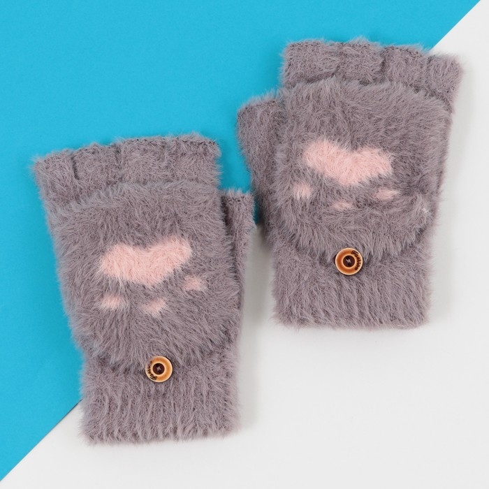 Перчатки «Лапки», МИКС Перчатки «Лапки», МИКС