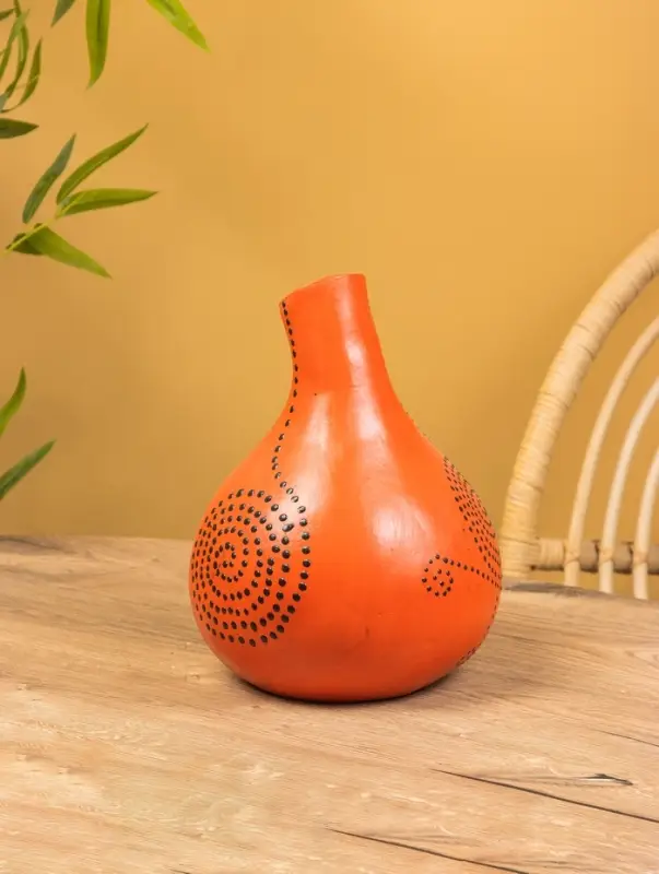 Ваза терракота &laquo;Агата&raquo;, 22&times;22&times;30 см, керамика