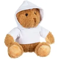 Мягкая игрушка &laquo;Мишка Cuddleton&raquo; в белом худи