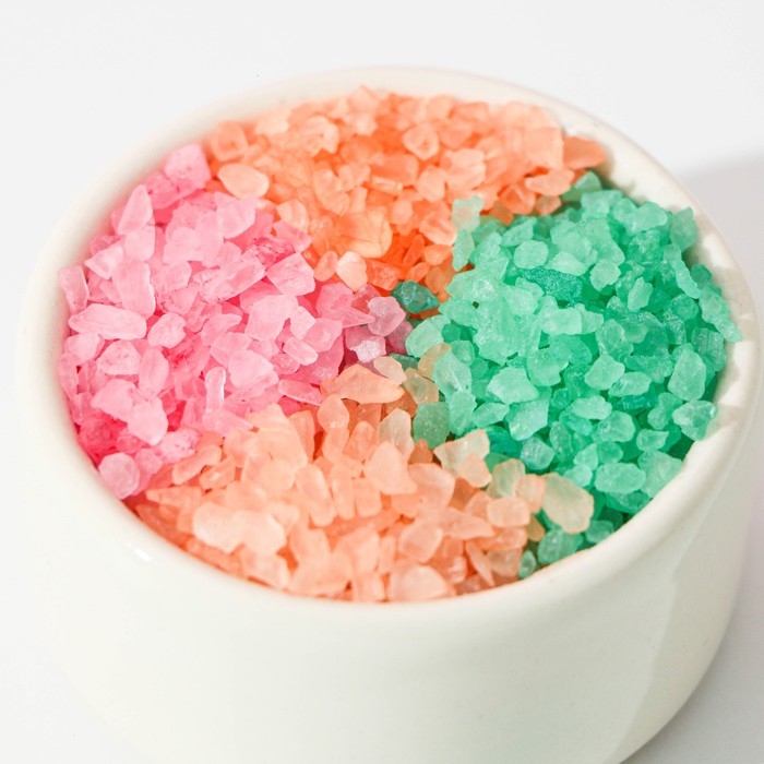 Подарочный набор косметики &laquo;Сияй от счастья!&raquo;, соль для ванны 4 х 150 г, ЧИСТОЕ СЧАСТЬЕ