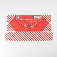 Подарочная коробка - конфета новогодняя складная &laquo;Новогодняя почта&raquo;, 18&times;28&times;10 см, Новый год