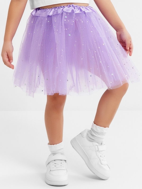Юбка детская KAFTAN Юбка детская KAFTAN "Звездочки" сиреневый, длина 30 см
