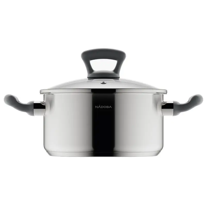 Кастрюля со стеклянной крышкой Vikki