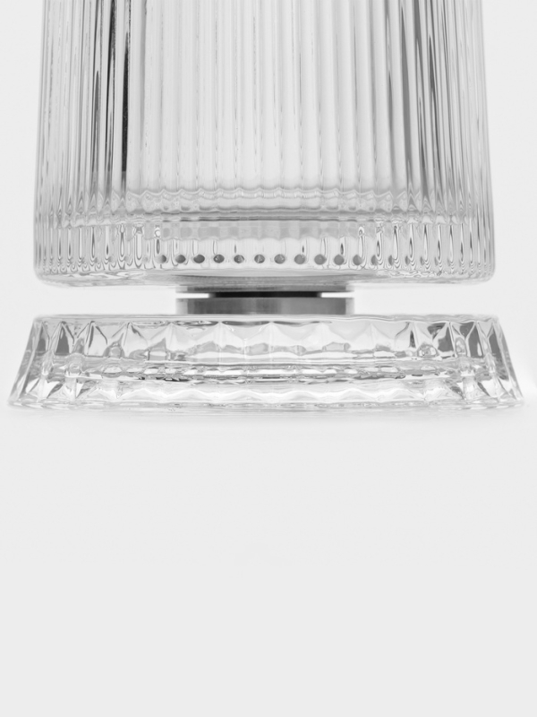 Стакан на вращающейся подставке "Тор" грани 250 мл, 8,5х10 см