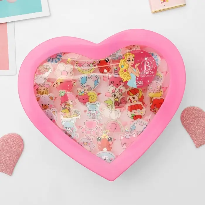 Кольцо детское Выбражулька &laquo;Радость&raquo;, форма МИКС, цветное, безразмерное