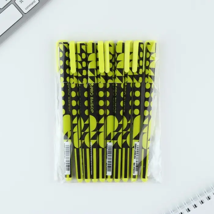 Ручка шариковая, синяя паста 0.7 мм, пластиковый корпус софт-тач &laquo;PROвыбор&raquo;