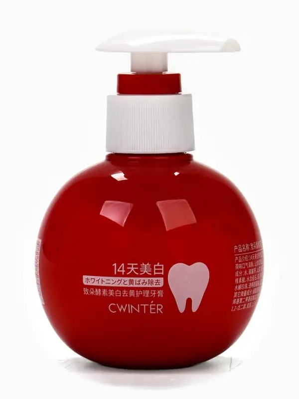 Зубная паста с энзимами для отбеливания и защитой от желтизны, 200 г