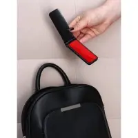 Щётка для одежды складная, 0.6&times;3.5&times;9.5 см, чёрная